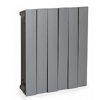 биметаллический радиатор royal thermo pianoforte 500 silver satin 4 секции