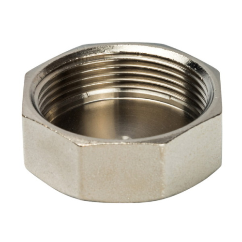 заглушка вр никелированная 1/2" stout