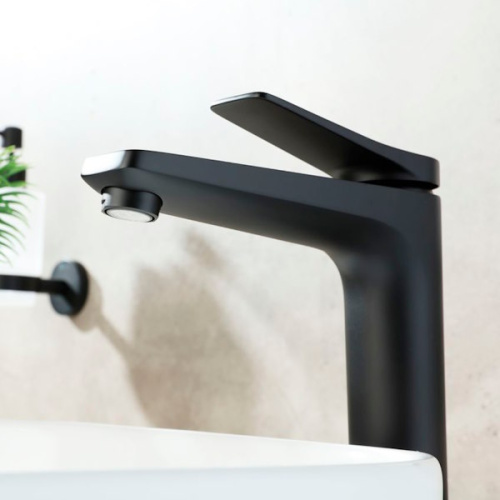 Смеситель высокий для накладной раковины Lemark BRONX LM3709BL черный фото 4 смеситель высокий для накладной раковины lemark bronx lm3709bl черный фото 4