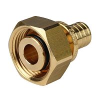 переходник с накидной гайкой (евроконус) 16xg 3/4" stout аксиальный