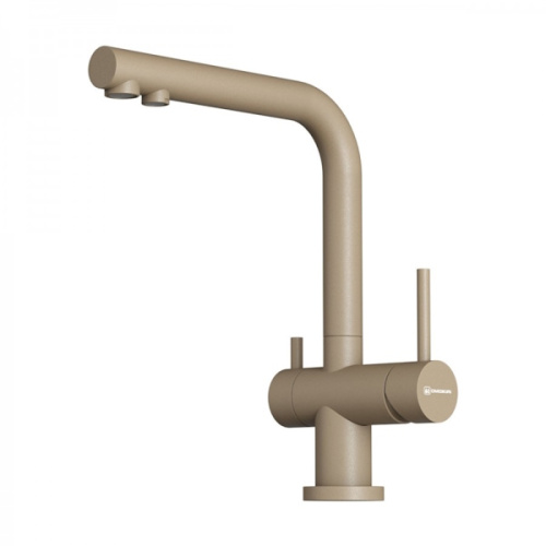  смеситель для кухни omoikiri nagano ca-p карамель