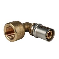 угольник-переходник с внутренней резьбой 3/4"х26 stout пресс