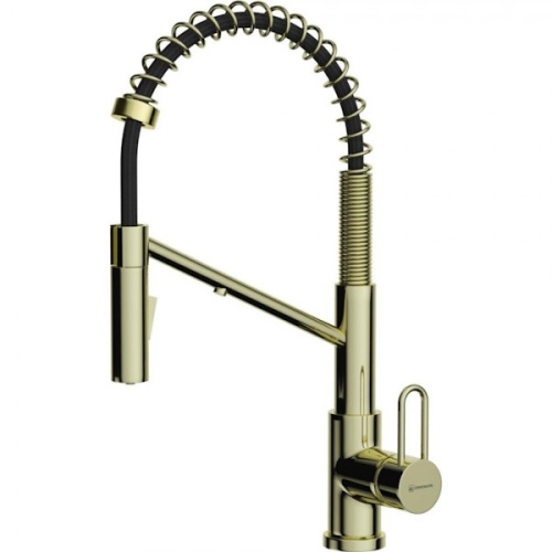 Смеситель для кухни Omoikiri Mikawa 2 Plus-SB LG светлое золото смеситель для кухни omoikiri mikawa 2 plus-sb lg светлое золото