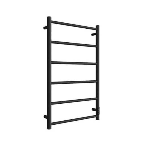 Полотенцесушитель STOUT электрический JAZZ round 80*50 Черный матовый фото 2 полотенцесушитель stout электрический jazz round 80*50 черный матовый фото 2