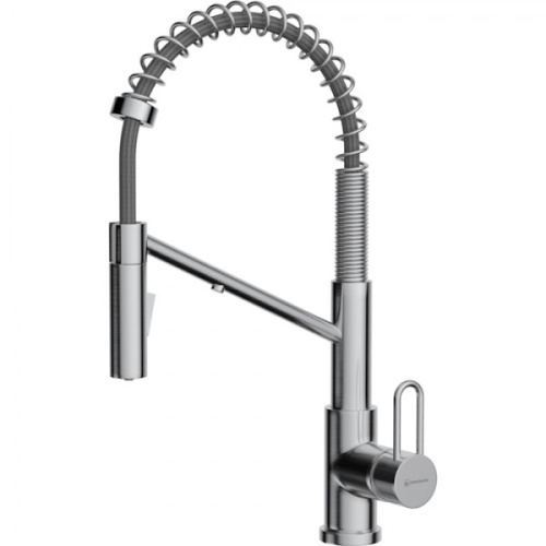 Смеситель для кухни Omoikiri Mikawa 2 Plus-SB BN нержавеющая сталь смеситель для кухни omoikiri mikawa 2 plus-sb bn нержавеющая сталь