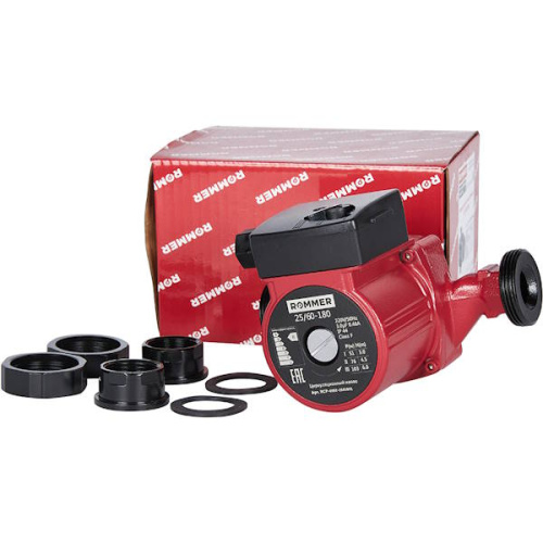 циркуляционные насос rommer 25/60-180 фото 2