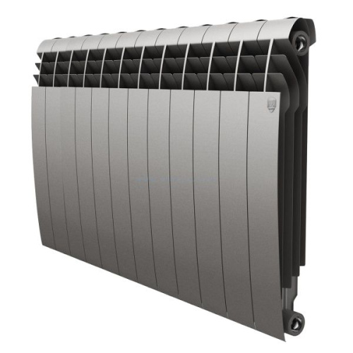 биметаллический радиатор royal thermo biliner 500 noir sable 8 секций фото 3