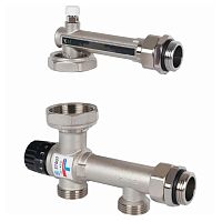 насосно-смесительный узел stout с термостатическим клапаном 20-43°c без насоса