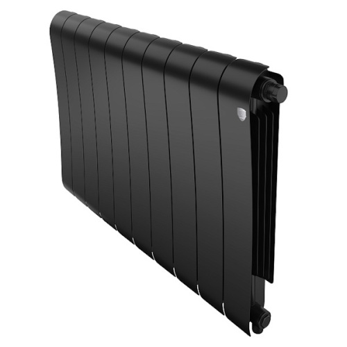 Биметаллический радиатор Royal Thermo INFINITY V 500 Noir Sable 10 секций биметаллический радиатор royal thermo infinity v 500 noir sable 10 секций