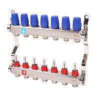 коллектор mvi с расходомерами 9 выходов