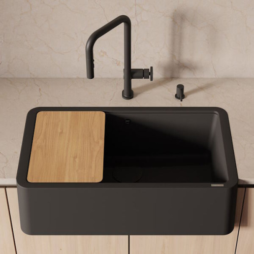 Смеситель для кухни Omoikiri Arita SB-GB графит фото 2 смеситель для кухни omoikiri arita sb-gb графит фото 2