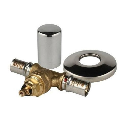 вентиль с хромированной ручкой 20х20 stout пресс