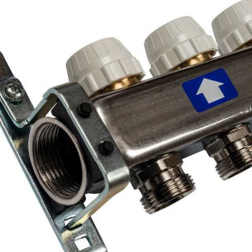 коллектор stout нержавейка без расходомеров 9 выходов фото 2