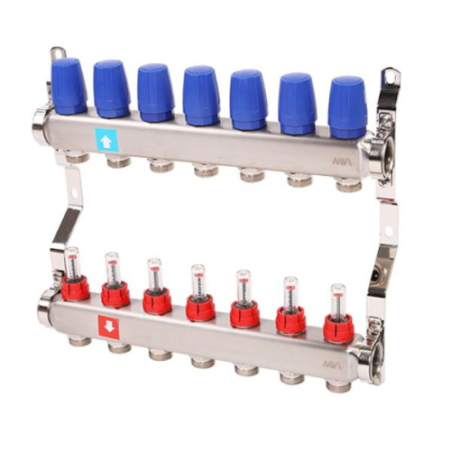 коллектор mvi с расходомерами 3 выхода