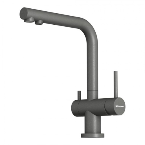  смеситель для кухни omoikiri nagano pl-p платина