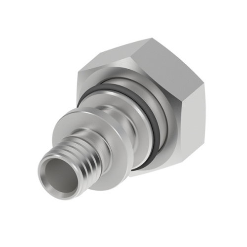 tece прямое соединение (нак. гайка, евроконус) 16 ник.