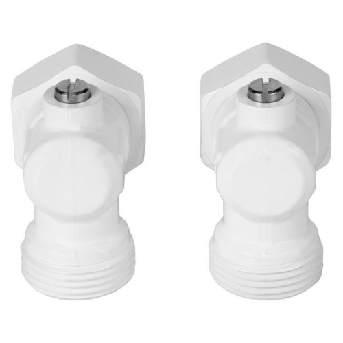 узел нижнего подключения royal thermo угловой раздельный 3/4х3/4ек (белый) фото 2