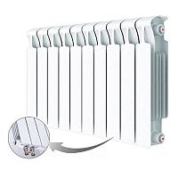 радиатор биметаллический rifar monolit ventil 350 8 секций нижнее правое подключение