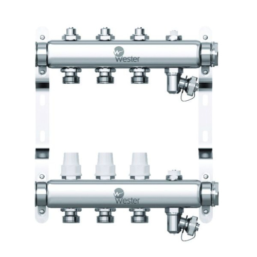 коллектор wester нержавейка без расходомеров на 7 выходов