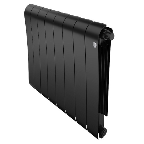 Биметаллический радиатор Royal Thermo INFINITY V 500 Noir Sable 8 секций биметаллический радиатор royal thermo infinity v 500 noir sable 8 секций