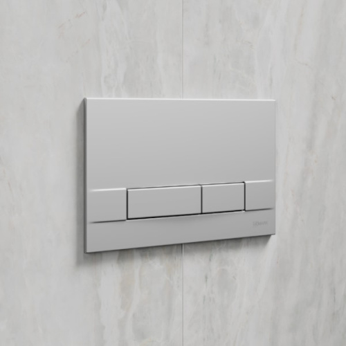 инсталляция lemark peneda с кнопкой bit хром матовый фото 2