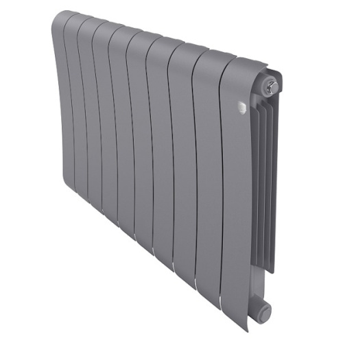 Биметаллический радиатор Royal Thermo INFINITY 500 Silver Satin 10 секций биметаллический радиатор royal thermo infinity 500 silver satin 10 секций