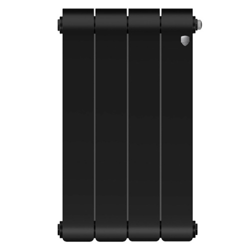 биметаллический радиатор royal thermo infinity 500 noir sable 4 секции фото 2