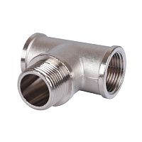 тройник внв никелированный 1/2"x1/2"x1/2" stout
