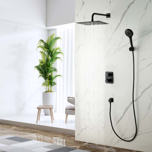 Встраиваемая душевая система Lemark BRONX LM3749BL черный фото 2 встраиваемая душевая система lemark bronx lm3749bl черный фото 2