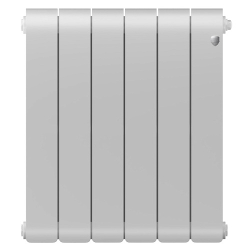 биметаллический радиатор royal thermo infinity 500 bianco traffico 6 секций фото 2