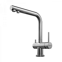  смеситель для кухни omoikiri nagano bn нержавеющая сталь