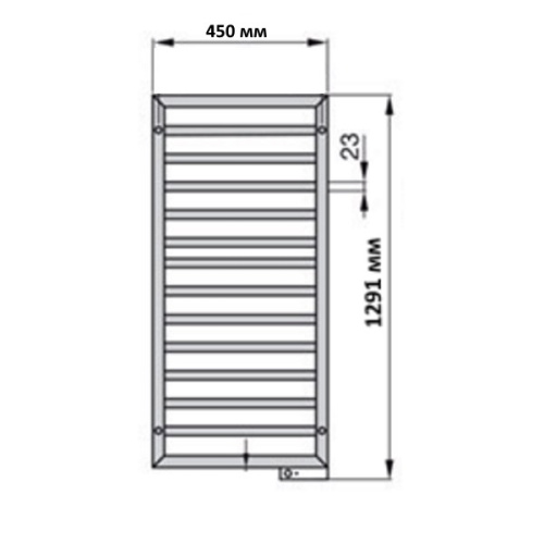 Электрический полотенцесушитель Zehnder Subway SUBE-130-45/GD Белый фото 2 электрический полотенцесушитель zehnder subway sube-130-45/gd белый фото 2