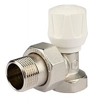 клапан ручной терморегулирующий угловой stout 3/4