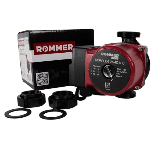 Циркуляционный насос ROMMER Profi 25/40-130 фото 2 циркуляционный насос rommer profi 25/40-130 фото 2