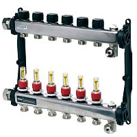 коллектор tece для теплого пола 1''х3/4''ек нерж. 8 контуров