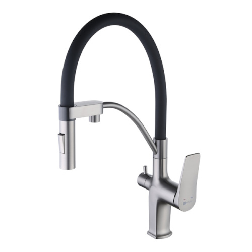 смеситель с подключением к фильтру lemark bronx lm3761gm графит