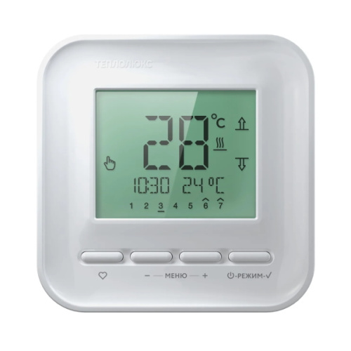Терморегулятор "Теплолюкс" 515 белый терморегулятор "теплолюкс" 515 белый
