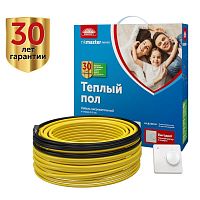 кабель нагревательный "национальный комфорт" бнк 37,5 м/450 вт мастер с терморегулятором