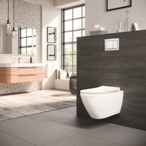 комплект с панелью смыва tecebase и унитазом ula 49 фото 4