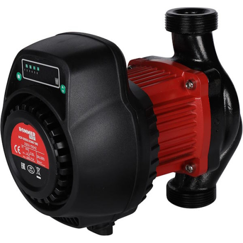 Циркуляционный насос ROMMER ER 25/80-180 с гайками циркуляционный насос rommer er 25/80-180 с гайками