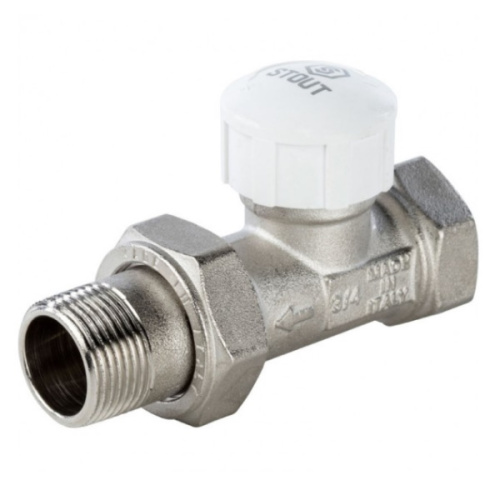Клапан термостатический прямой STOUT 3/4 клапан термостатический прямой stout 3/4