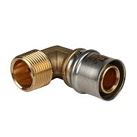 угольник-переходник с наружной резьбой 3/4"х20 stout пресс