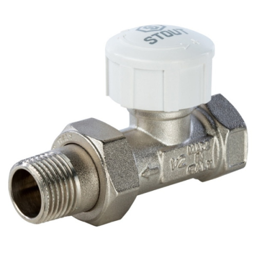 Клапан термостатический прямой STOUT 1/2 клапан термостатический прямой stout 1/2