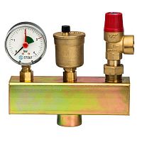 группа безопасности котла stout до 50 квт без теплоизоляции