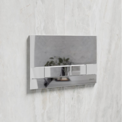 инсталляция lemark peneda с кнопкой bit хром глянец фото 2