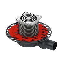 душевой трап tecedrainpoint s 110 низкий горизонтальный dn50