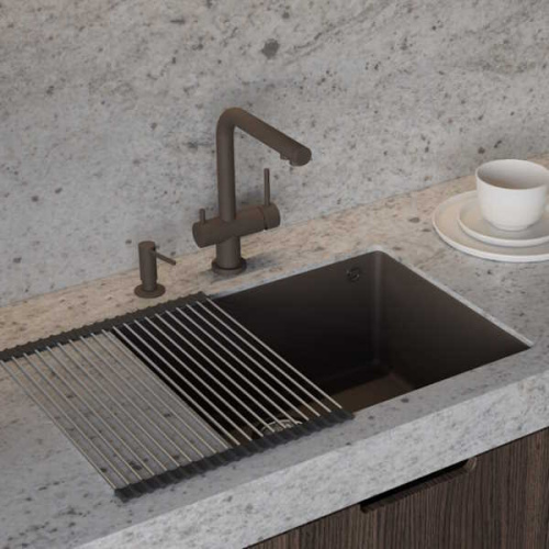  смеситель для кухни omoikiri nagano c хром фото 6