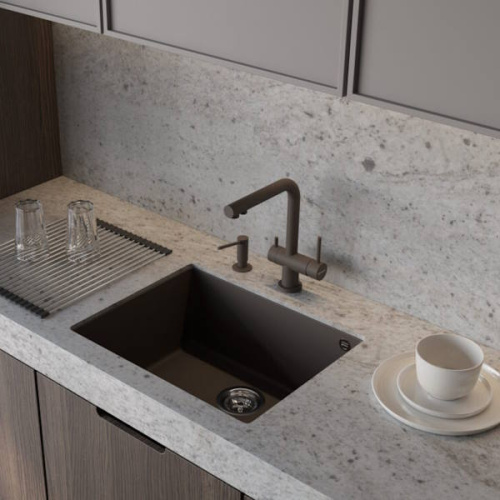  смеситель для кухни omoikiri nagano c хром фото 7