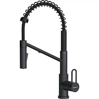  смеситель для кухни omoikiri mikawa 2 plus-sb gb графит