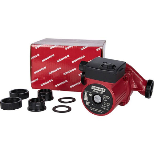 Циркуляционные насос Rommer 25/80-180 фото 2 циркуляционные насос rommer 25/80-180 фото 2